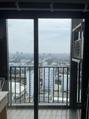 a view of a city from an office window at N Condominium in Ban Bang Khen (1)