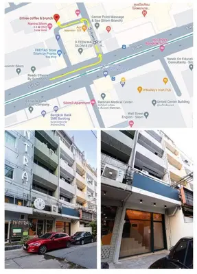 a collage of images of a city with buildings at A3 Large Room, Full Facilities in Bangkok