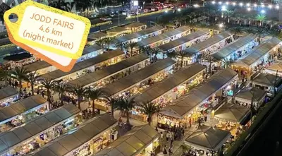an overhead view of a shopping mall at night at NEW! KG home 3 Bedrooms/ Free Wi-Fi in Bangkok
