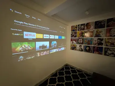 a room with a wall with pictures on the wall at Private cozy house @Chatcuchak in Bang O