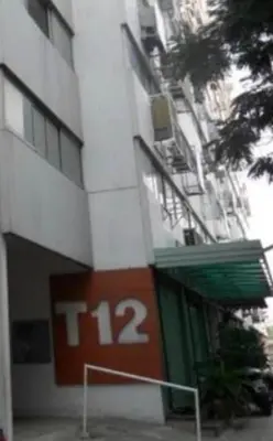a building with a sign on the side of it at OP Open View เมืองทอง T12 impact muang thong thani in Ban Bang Phang