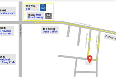 a map of the proposed changes to the highway at \u66fc\u8c37\u8f89\u714c \u65fa\u4e2d\u5e26\u9759 \u5e26\u5ead\u9662\u76843\u4e2a\u623f\u95f4\u72ec\u7acb\u522b\u5885 \u9884\u8ba25\u5929\u4ee5\u4e0a\u63d0\u4f9b\u514d\u8d39\u63a5\u673a\u4e00\u6b21 in Bang Rak