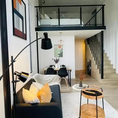 2BR BTS On Nut Siamese87 Two Bedroom LOFT hight floor 24