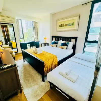 Cozy Spacious 1BR 3pax GardenView
