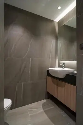 a bathroom with a sink and a toilet at T2 The Portal Sukhumvit in Bangkok