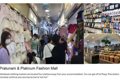 a group of people in a store wearing masks at Potji's private apartment in Bang Su