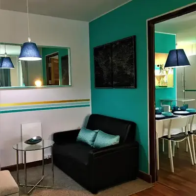 White Turquoise -2 Bedrooms Apartment-