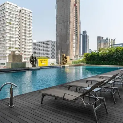 Thonglor area 1 Bedroom FastWiFi Sauna Big Swimming Pool 43