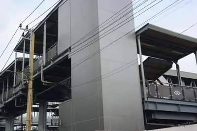 an external view of a building at Tawan Room#6 in Bangna