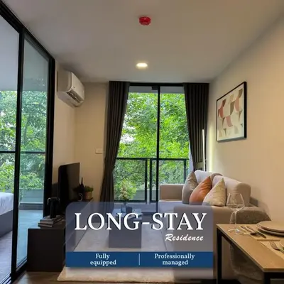 Serene Tropical 1BR - Ultra Fast Wifi - Sathorn