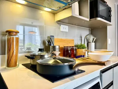 Gallery image of Serene Stylish 1BR - Ultra Fast Wifi - BTS Ekamai in Bangkok