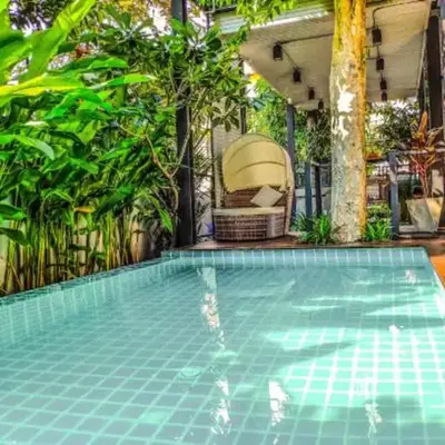 Garden and pool Villa bangkok