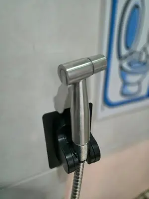 a metal pipe sticking out of a wall at 100 Luxury Studio Apartment with private balcony in Bangkok