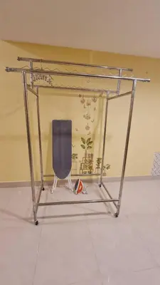 a desk with a chair in a room at Comfort 1BR 2 King Beds, Best Value Stay, near Bts Nana in Bangkok
