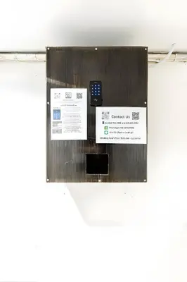 a remote control in a box in a ceiling at XX Oh My Nap Sukhumvit 3 - สุขุมวิท 3 in Makkasan
