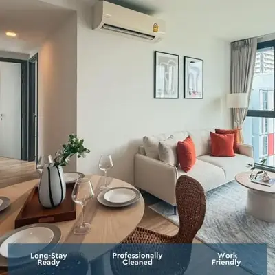 Near BTS l Workspace and Kitchen - Pool and Gym l Sontana