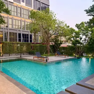 5 Min walk to BTS Onnut Duplex Loft At Sukhumvit