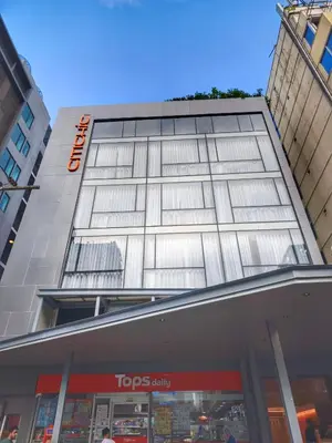 a tall building with a t tops building at Citichic Sukhumvit 13 by Compass Hospitality - Newly Renovated in Bangkok