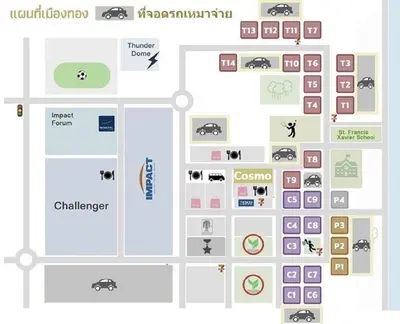 a screenshot of a cell phone screen with icons on it at Popular Condo C9 in Pak Kret