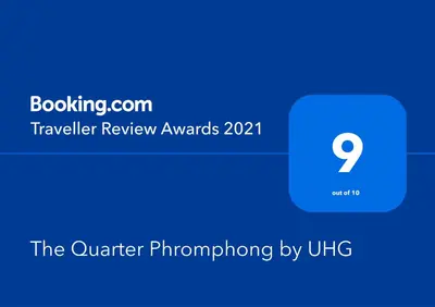 a screenshot of a phone with the number on it at The Quarter Phromphong by UHG in Bangkok