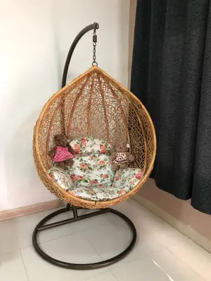 a hanging basket with stuffed animals in a room at M Villa @ Impact Muangthongthani in Ban Bang Phang