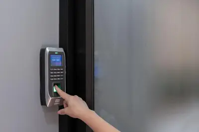 a person is inserting a cell phone into a refrigerator at Aqua Residences อควา เรสซิเดนซ์ ห้องพักใหม่ให้เช่า ติดรถไฟฟ้าสถานีวุฒากาศ in Bangkok