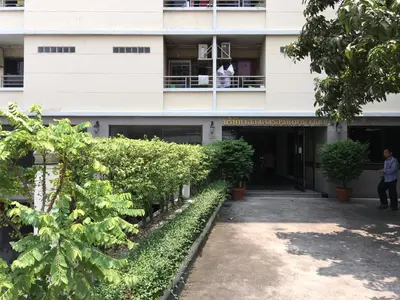 an external view of the building at S.K. Residence in Bangkok