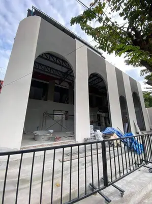 a building under construction behind a fence at Ratanawong Place 815 in Bangkok