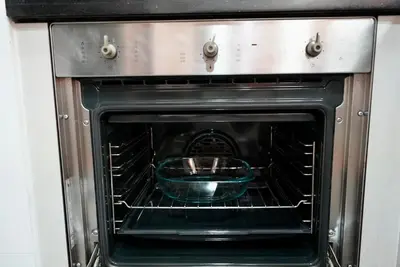 a bowl is sitting inside of an oven at Baan Sukhumvit14 in Bangkok