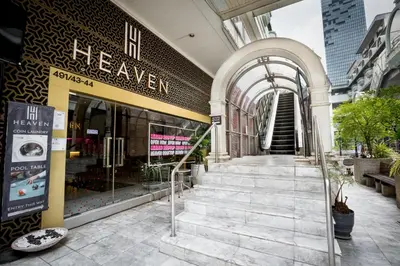 a store front of a herzewell store at Heaven Boutique Hotel in Bangkok